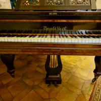 Pianoforte a coda antico Boisselot & Fils
