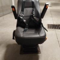 Sedile girevole manualmente