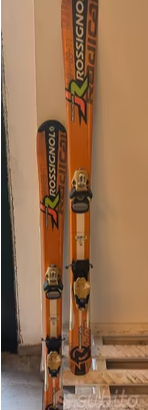 Sci Rossignol Radical Jr + attacchi