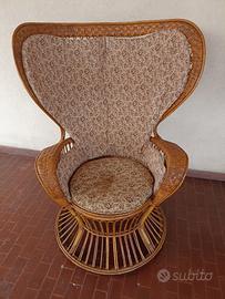 Poltrone n rattan