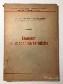 Libro Elementi di macchine termiche