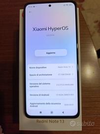 Xiaomi Redmi Note 13 4G+  8+8 Ram/256 GB