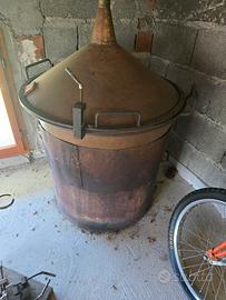 alambicco 50lt in rame