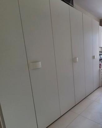 armadio bianco 6 ante