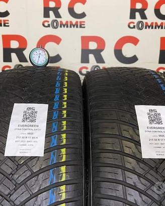 2 GOMME USATE 215/50R17 95H EVERGREEN - 4STG