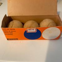 PALLE DA TENNIS VINTAGE PIRELLI 1976 BIANCHE