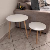 Tavolino Rotondo, Tavolino Moderno Minimalista, Se