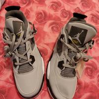 Scarpette Air Jordan 4-tg. 43 - bianco-grigio-nero