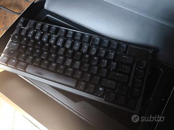 Tastiera Asus Rog Azoth Extreme usata, RGB, Nero