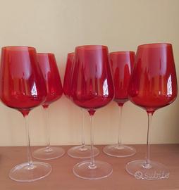 Calici da vino rosso