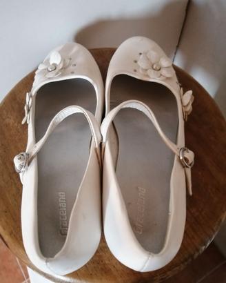 Scarpe bianche Prima Comunione 34