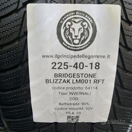 2 GOMME 225 40 18 BRIDGESTONE A64114