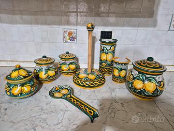 Accessori per cucina di ceramixa di Caltagirone