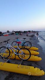 Shuttle bike bicicletta acquatica per lago e mare 