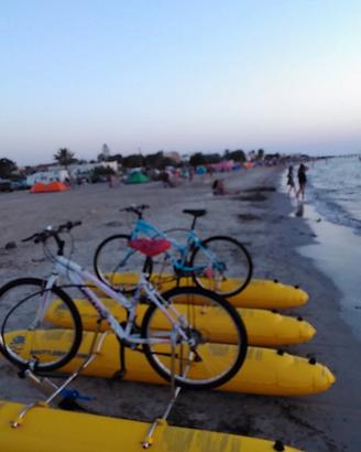 Shuttle bike bicicletta acquatica per lago e mare 