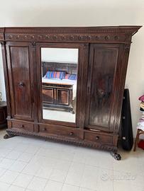 Camera da letto stile rinascimento