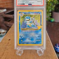 Blastoise PSA10 Gran Festa Holo ITA MINT 25th Anni