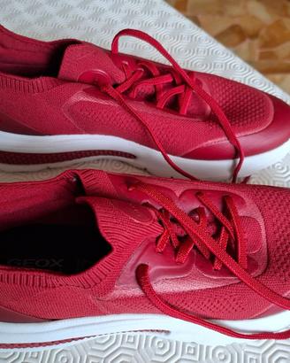 Sneakers Geox rosse mai usate numero 38