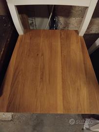 3 sedie in legno