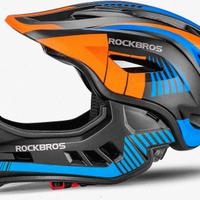 ROCKBROS Casco Bici Bambino Integrale, Caschetto