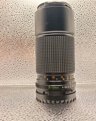 MAMIYA-SEKOR C 210mm f/4 per 645