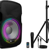 Stereo cassa Bluetooth cantatu karaoke altoparlant