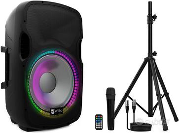 Stereo cassa Bluetooth cantatu karaoke altoparlant