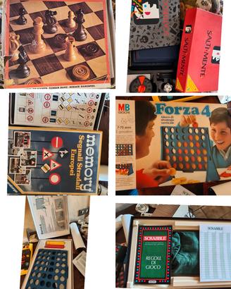 vari giochi anni 90