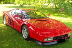 Cofano FERRARI TESTAROSSA 1989 catalitica