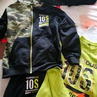 completo sportivo bambino 3 pezzi