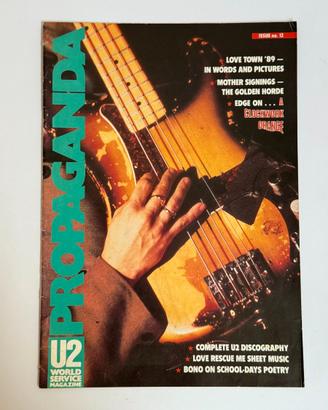 U2 Propaganda Magazine Issue 12 Fanzine Ufficiale