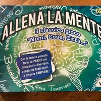 Gioco da Tavolo "Allena la Mente" Nomi Cose Città