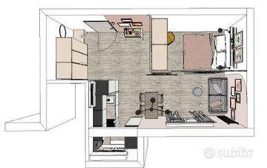 Ristrutturato monolocale a Sesto Calende