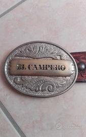 Cintura Vintage El Campero Orig. Western Anni '80