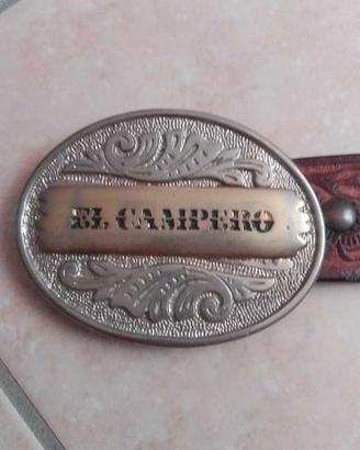 Cintura Vintage El Campero Orig. Western Anni '80