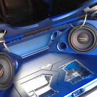 Impianto hi-fi car stereo peugeot 106 / saxo