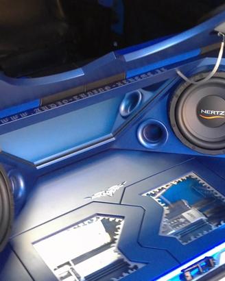 Impianto hi-fi car stereo peugeot 106 / saxo