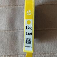 Cartuccia HP 364 giallo nuova