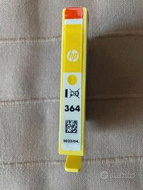 Cartuccia HP 364 giallo nuova