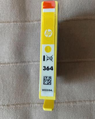 Cartuccia HP 364 giallo nuova