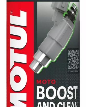 1 ADDITIVO MOTUL BOOST AND CLEAN MOTO PULITORE VAL