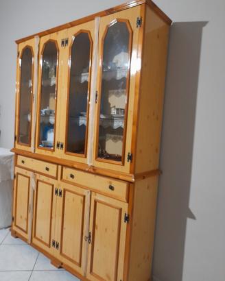 Mobile  di pino credenza 