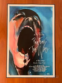 Locandina poster Pink Floyd The Wall film rock