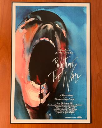 Locandina poster Pink Floyd The Wall film rock