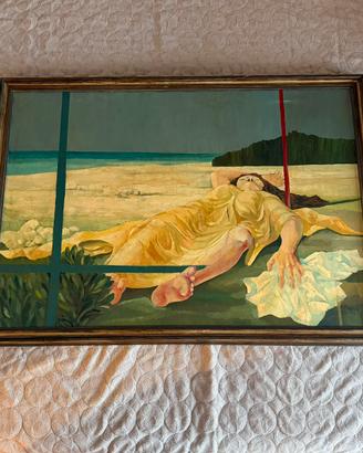 Dipinto ad Olio su Tela Firmato "Parisi 74