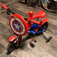 Bicicletta bimbo Captain America
