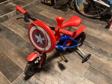 Bicicletta bimbo Captain America