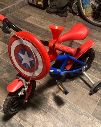 Bicicletta bimbo Captain America