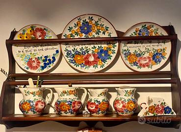 Piattaia friulana in legno completa