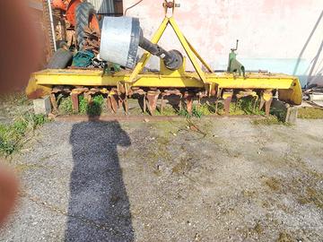 erpice rotante e botte diserbo